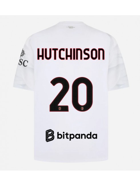 AC Milan Omari Hutchinson #20 Replika Borta Kläder 2026-27 Kortärmad AC Milan Omari Hutchinson #20 Replika Borta Kläder 2026-27 Kortärmad